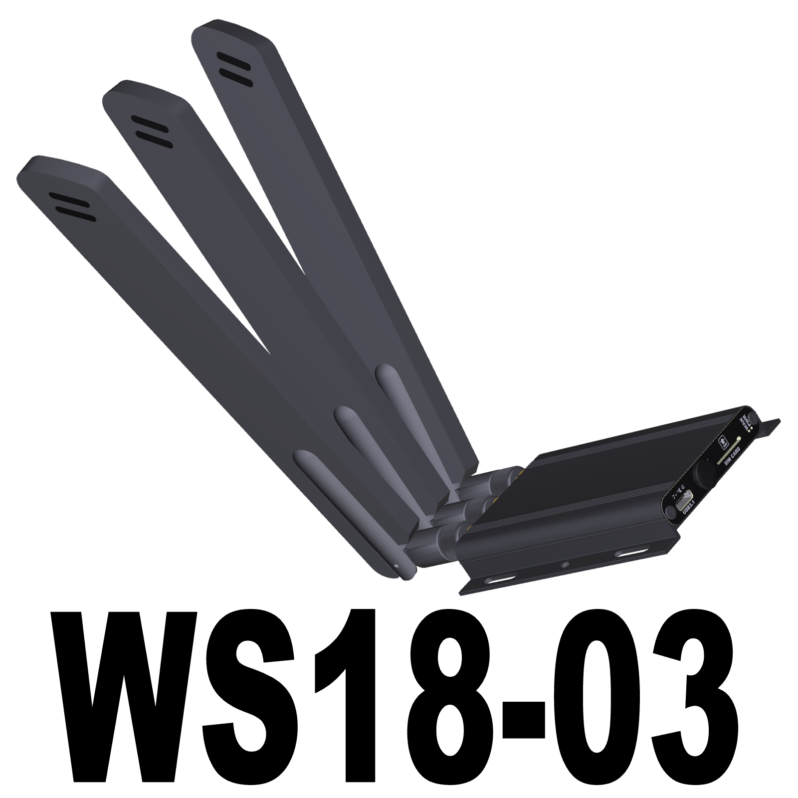 Adaptateur M2 B Key USB 3.0 pour WWAN LTE Avec support SIM 3G 4G 5G