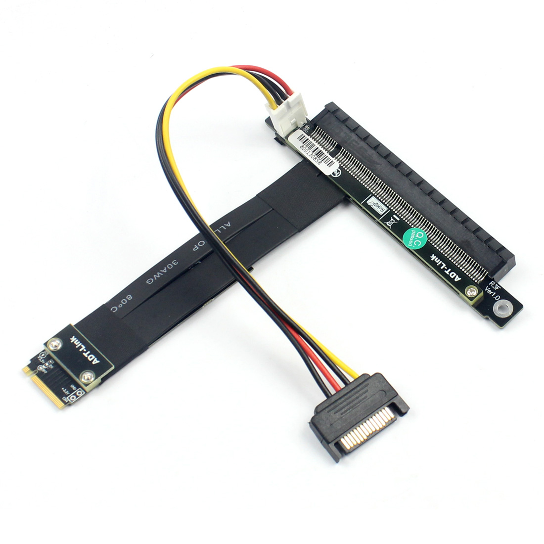 M 2 NVMe To PCIe X16 Extension Cable